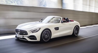 优雅的敞篷  2017款奔驰AMG GT C Roadster