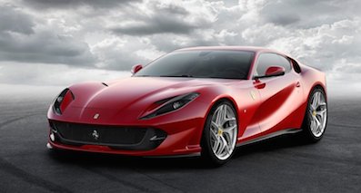 法拉利 812 Superfast，搭6.5L V12发动机
