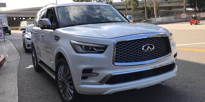 2017洛杉矶车展探馆：英菲尼迪新款QX80