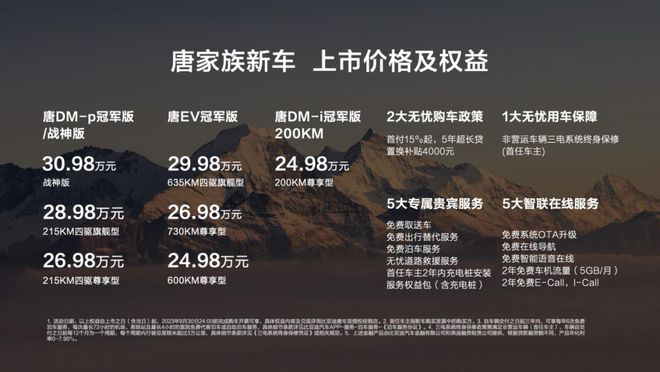 云辇-C上身，24.98万起售比亚迪唐家族继续捍卫江湖地位